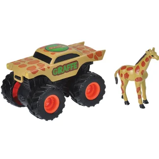 Wild Republic Action Vehicle Playset*Adventure Mini Truck Giraffe - 4"