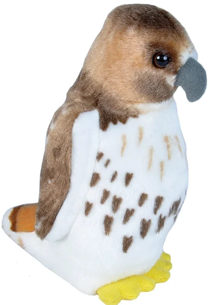 Wild Republic Audubon Birds*Audubon II Red-tailed Hawk Stuffed Animal with Sound - 5"