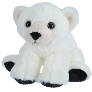 Wild Republic Cuddlekins*Baby Polar Bear Stuffed Animal - 8"