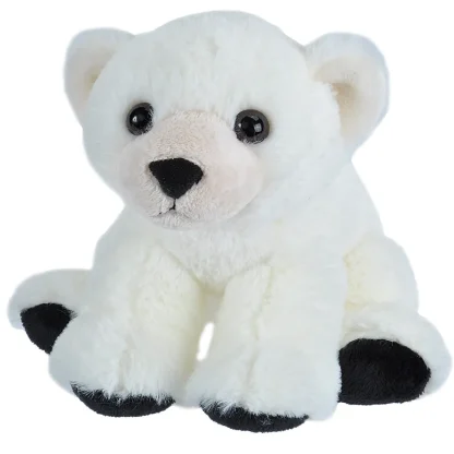 Wild Republic Cuddlekins*Baby Polar Bear Stuffed Animal - 8"