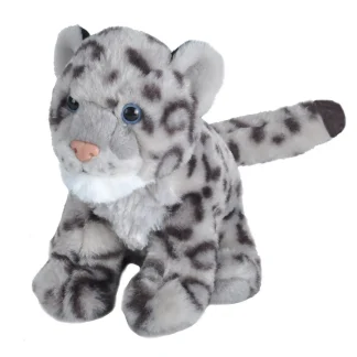 Wild Republic Cuddlekins*Baby Snow Leopard Stuffed Animal - 8"