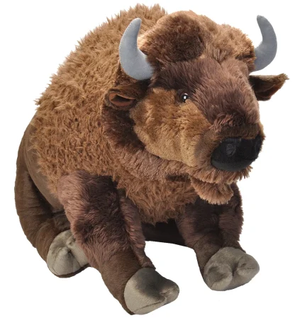 Wild Republic Cuddlekins*Bison Stuffed Animal - 30"