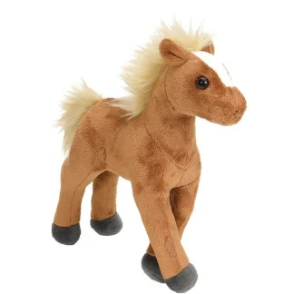 Wild Republic Cuddlekins*Brown Standing Foal Stuffed Animal - 8"