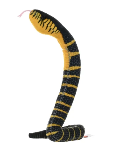 Wild Republic Coilkins*Coilkins Black Fanged Mangrove Snake Stuffed Animal - 12"