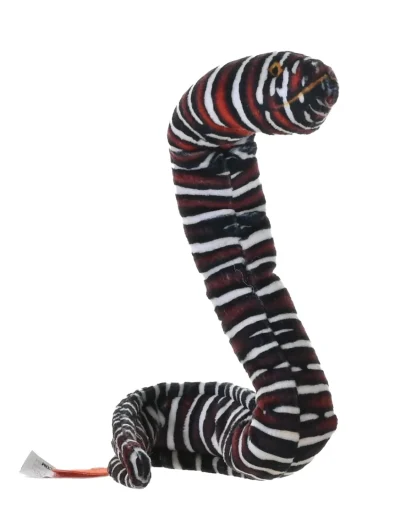 Wild Republic Coilkins*Coilkins Zebra Moray Eel Stuffed Animal - 12"