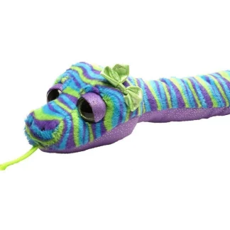 Wild Republic Sweet & Sassy*Colorful Stripe Snake Stuffed Animal - 54" Class