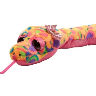 Wild Republic Sweet & Sassy*Colorful Tie-Dye Snake Stuffed Animal - 54" Class