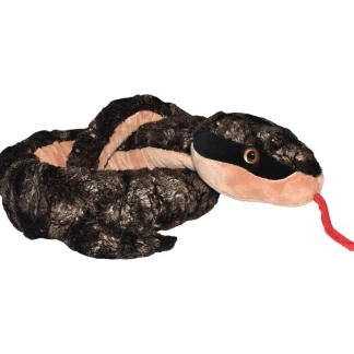 Wild Republic Plush Snakes*Copper Metal Heads Snake Stuffed Animal - 54"