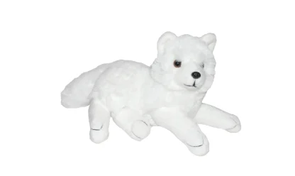 Wild Republic Cuddlekins Eco*Cuddlekins Eco Arctic Fox Stuffed Animal - 8"