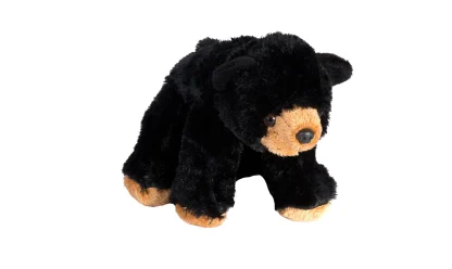 Wild Republic Cuddlekins Eco*Cuddlekins Eco Black Bear Stuffed Animal - 8"