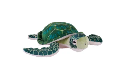 Wild Republic Cuddlekins Eco*Cuddlekins Eco Green Sea Turtle Stuffed Animal - 8"