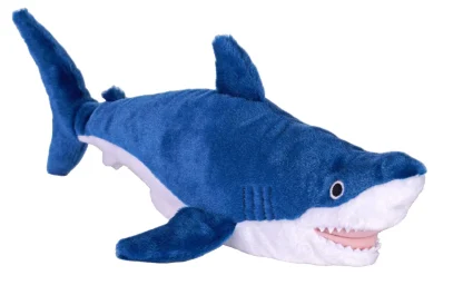 Wild Republic Cuddlekins Eco*Cuddlekins Eco Mako Shark Stuffed Animal - 8"