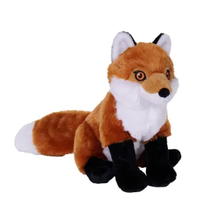 Wild Republic Cuddlekins Eco*Cuddlekins Eco Red Fox Stuffed Animal - 12"