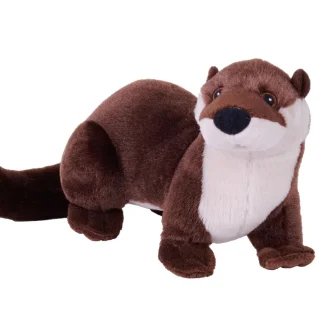 Wild Republic Cuddlekins Eco*Cuddlekins Eco River Otter Stuffed Animal - 8"