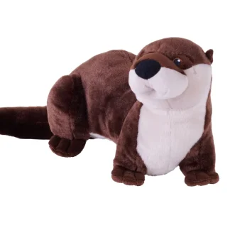 Wild Republic Cuddlekins Eco*Cuddlekins Eco River Otter Stuffed Animal - 12"