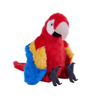 Wild Republic Cuddlekins Eco*Cuddlekins Eco Scarlet Macaw Stuffed Animal - 12"