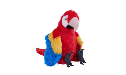Wild Republic Cuddlekins Eco*Cuddlekins Eco Scarlet Macaw Stuffed Animal - 12"