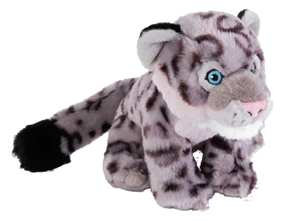 Wild Republic Cuddlekins Eco*Cuddlekins Eco Snow Leopard Cub Stuffed Animal - 8"