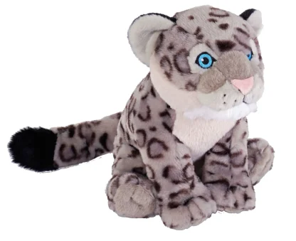 Wild Republic Cuddlekins Eco*Cuddlekins Eco Snow Leopard Cub Stuffed Animal - 12"