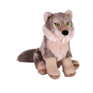 Wild Republic Cuddlekins Eco*Cuddlekins Eco Wolf Stuffed Animal - 8"