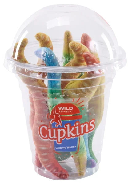 Wild Republic Cupkins*Cupkins Gummy Worms