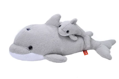 Wild Republic Mom & Baby*Dolphin - Mom & Baby 12"