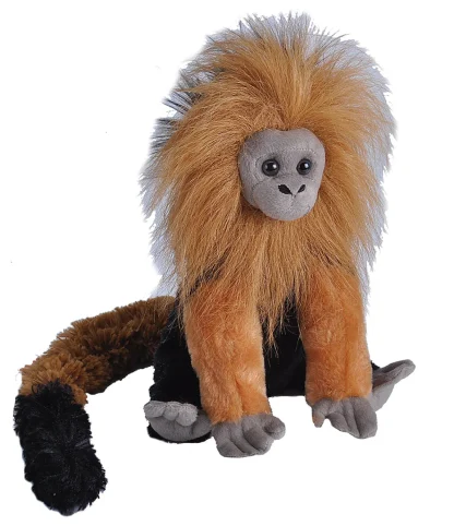 Wild Republic Cuddlekins*Golden Lion Tamarin Stuffed Animal - 12"