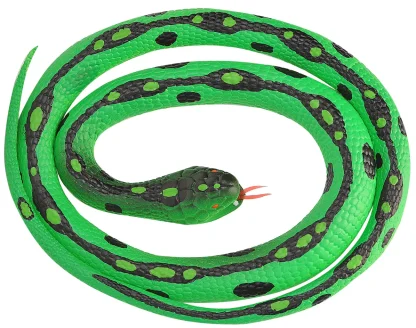 Wild Republic Rubber Snakes*Green Garter Rubber Snake - 46"