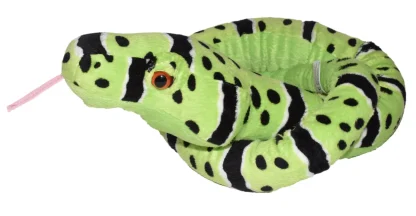Wild Republic Plush Snakes*Green Rock Rattlesnake Stuffed Animal - 54"