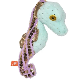 Wild Republic Foilkins*Green Seahorse Stuffed Animal - 6"