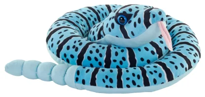 Wild Republic Plush Snakes*Green Snakes Blue Rock Rattlesnake Stuffed Animal - 36"