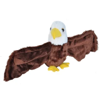 Wild Republic Huggers*Huggers Bald Eagle Stuffed Animal - 8"