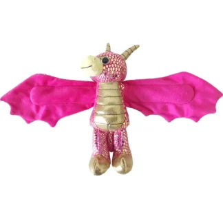 Wild Republic Huggers*Huggers Golden Dragon Stuffed Animal - 8"