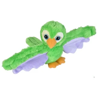 Wild Republic Huggers*Huggers Green Parrot Stuffed Animal - 8"