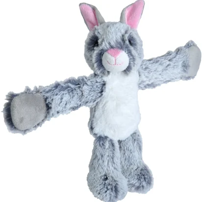 Wild Republic Huggers*Huggers Grey Bunny Stuffed Animal- 8"