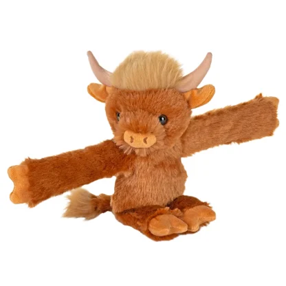 Wild Republic Huggers*Huggers Highland Cow Stuffed Animal - 8"