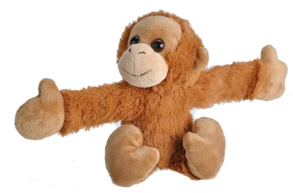 Wild Republic Huggers*Huggers Orangutan Stuffed Animal- 8"