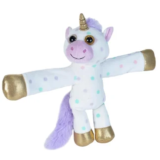 Wild Republic Huggers*Huggers Polka Dot Unicorn Stuffed Animal - 8"