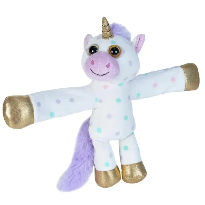 Wild Republic Huggers*Huggers Polka Dot Unicorn Stuffed Animal - 8"