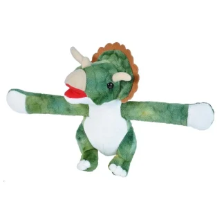 Wild Republic Huggers*Huggers Triceratops Stuffed Animal - 8"