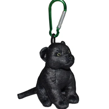 Wild Republic Living Series*Living Clip Black Jaguar - 4"