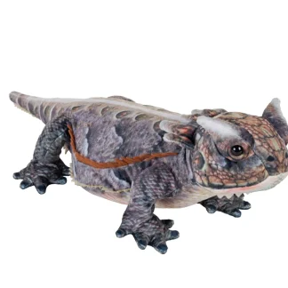 Wild Republic Living Series*Living Earth Horned Lizard Stuffed Animal - 20"