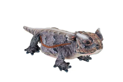 Wild Republic Living Series*Living Earth Horned Lizard Stuffed Animal - 20"