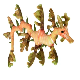 Wild Republic Living Series*Living Earth Leafy Seadragon Stuffed Animal - 24"