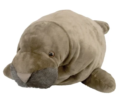Wild Republic Cuddlekins*Manatee Stuffed Animal - 30"