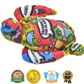 Wild Republic Message From The Planet*Message From the Planet Mini Sea Turtle
