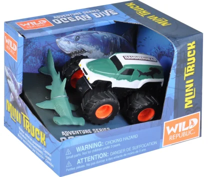 Wild Republic Action Vehicle Playset*Mini Truck and Hammerhead Adventure Set