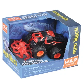 Wild Republic Action Vehicle Playset*Mini Truck and Octopus Adventure Set