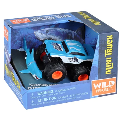 Wild Republic Action Vehicle Playset*Mini Truck and Shark Adventure Set