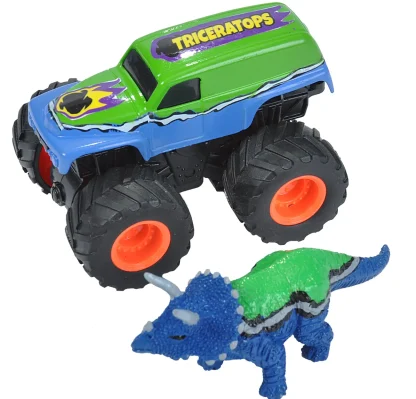Wild Republic Action Vehicle Playset*Mini Truck and Triceratops Adventure Set